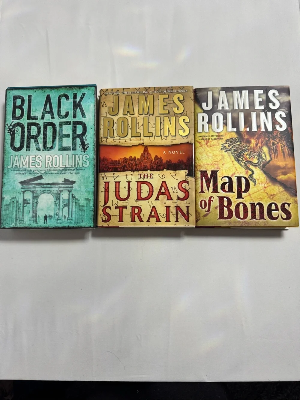 James Rollins bundle of 3